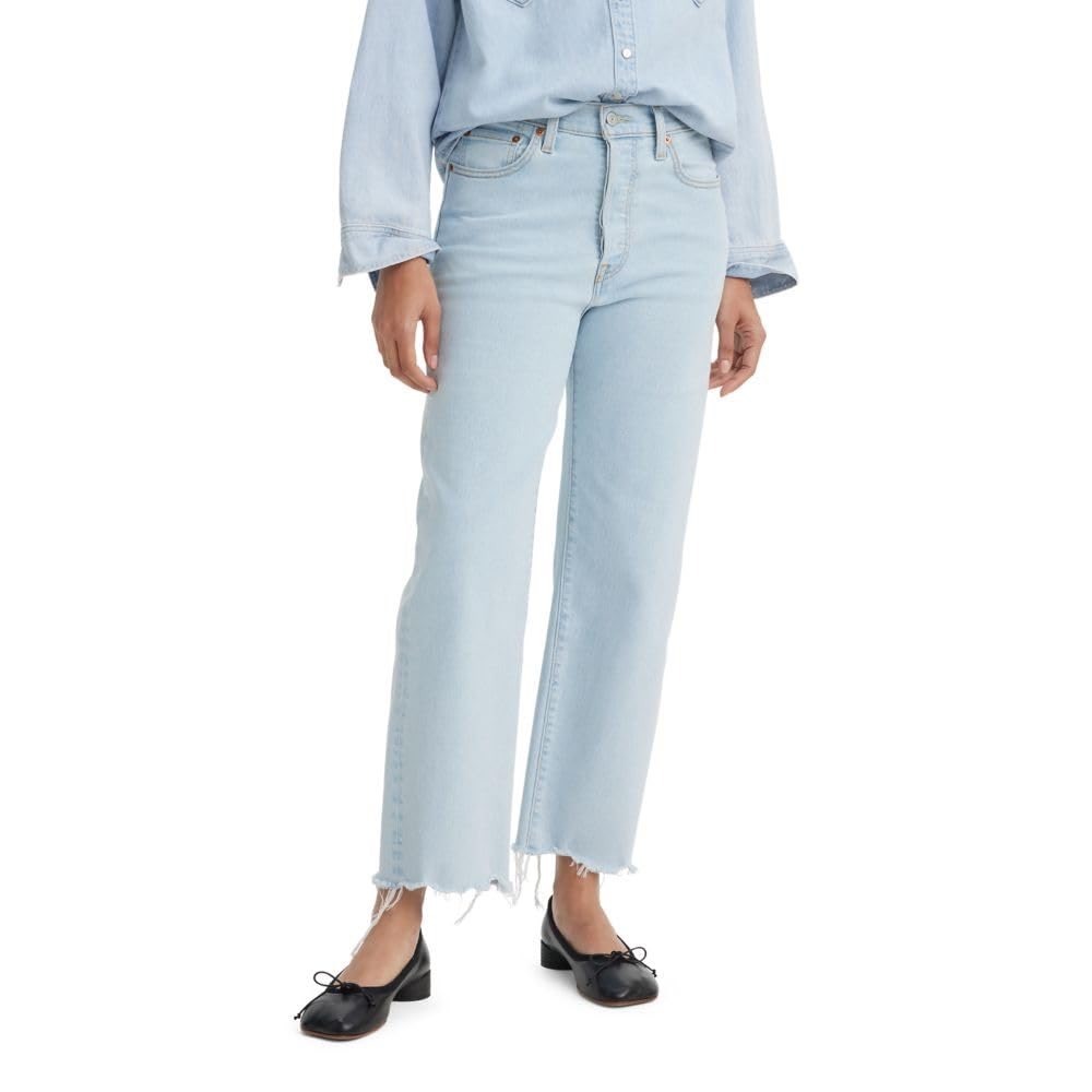 NWOT Levi's Ribcage Straight‎ Ankle Jeans Pretty Diva Mermaid 27